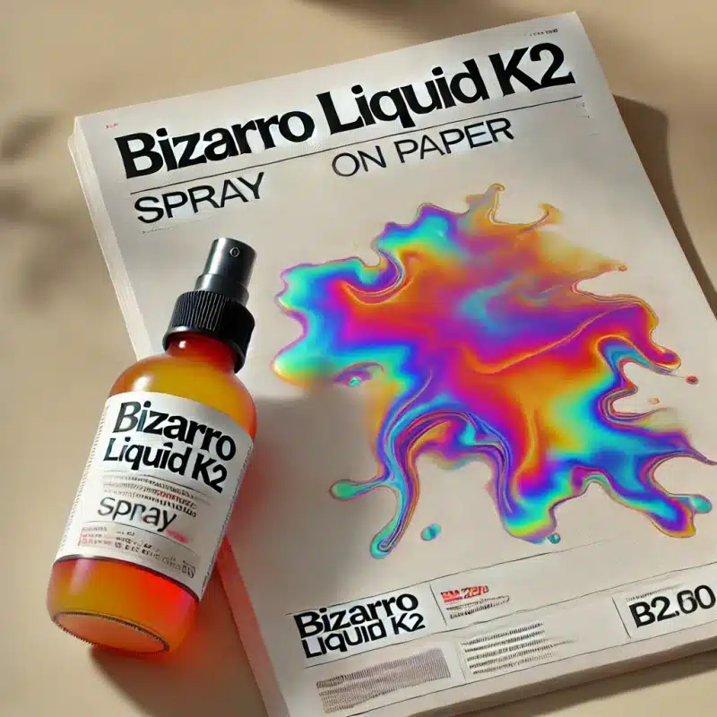 How to Order Bizarro Liquid K2 Spray on Paper